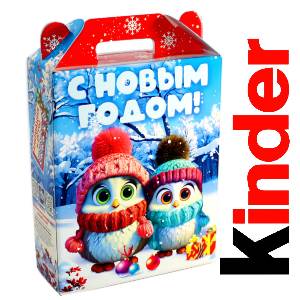 Детский подарок на Новый Год в жестяной упаковке весом 830 грамм по цене 3297 руб в Магнитогорске